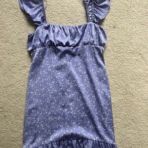 Zara Lavender Floral Dress